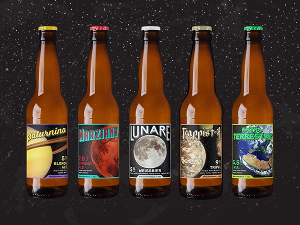 Etichette Astro-Birra