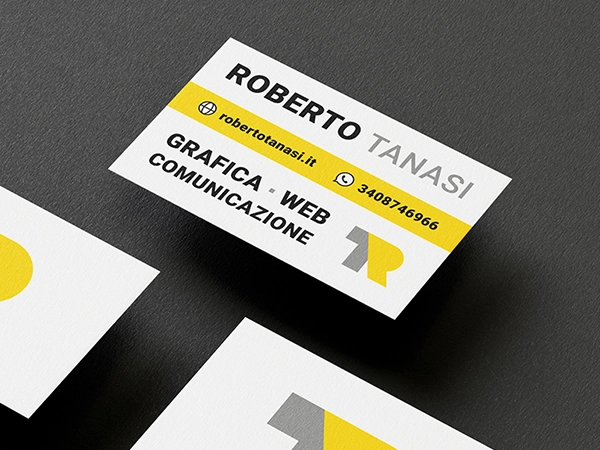 Biglietto da visita Roberto Tanasi 2023