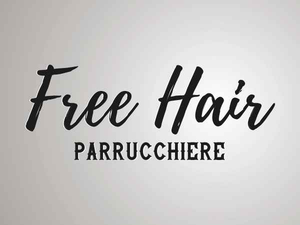 Vetrofania parrucchiere Free Hair